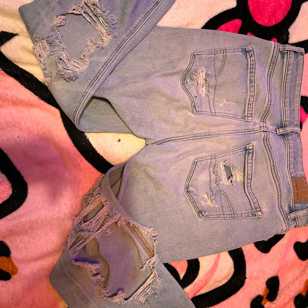 American Eagle Outfitters Light Blue Stretch Jeans